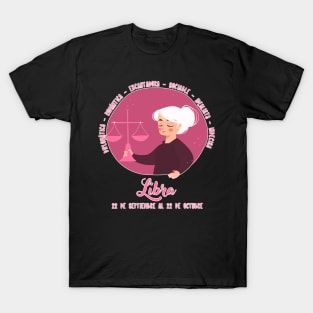 La chica Libra T-Shirt